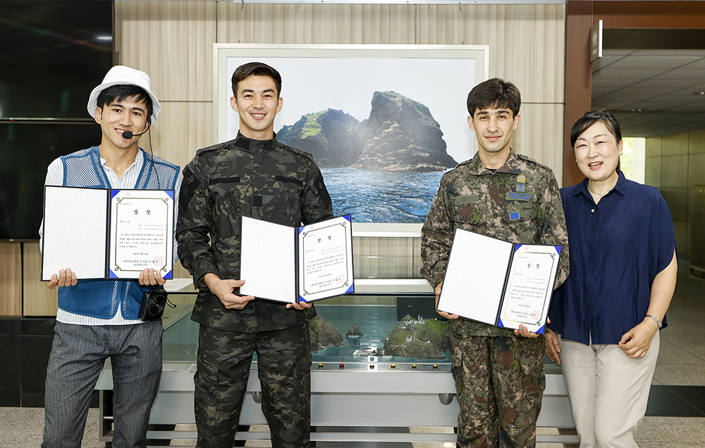 우즈벡 유학생들, 독도사랑 한국어 말하기 대회 ‘최우수상’